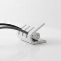 Kabel-Organizer Weiß 3D-gedruckt