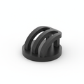 Kabel-Organizer Schwarz 3D-gedruckt