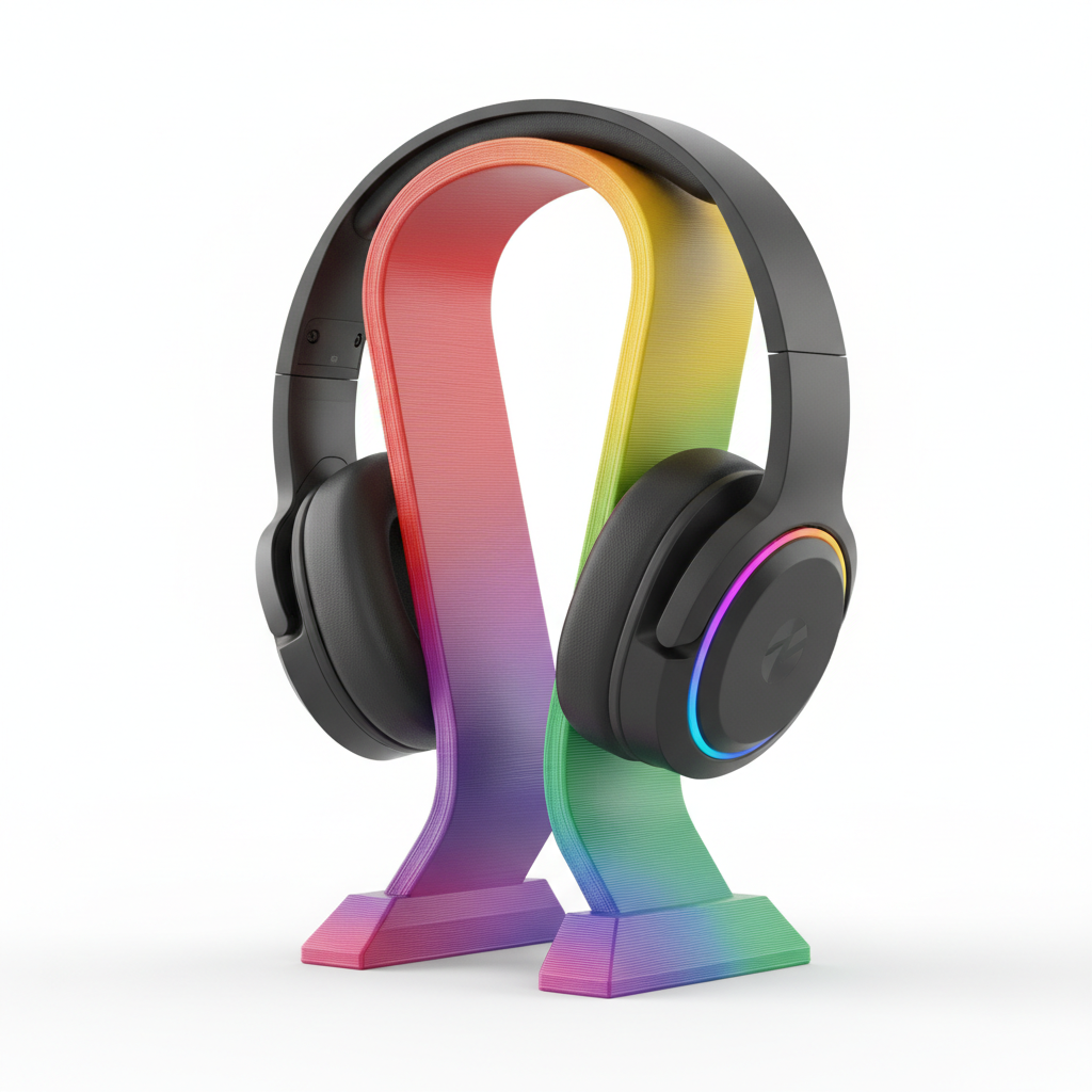 Headset-Halter Multicolor 3D-gedruckt
