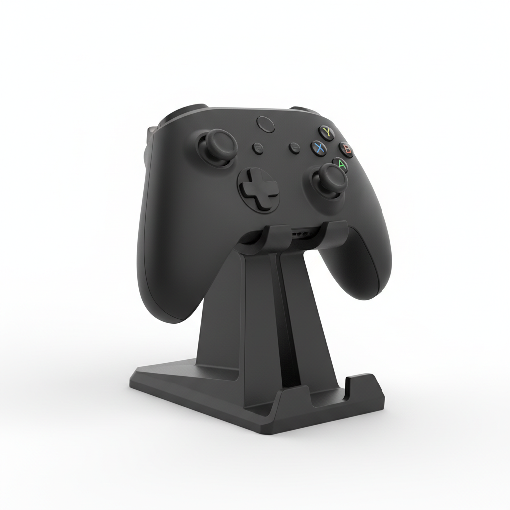 Controller-Ständer Schwarz 3D-gedruckt