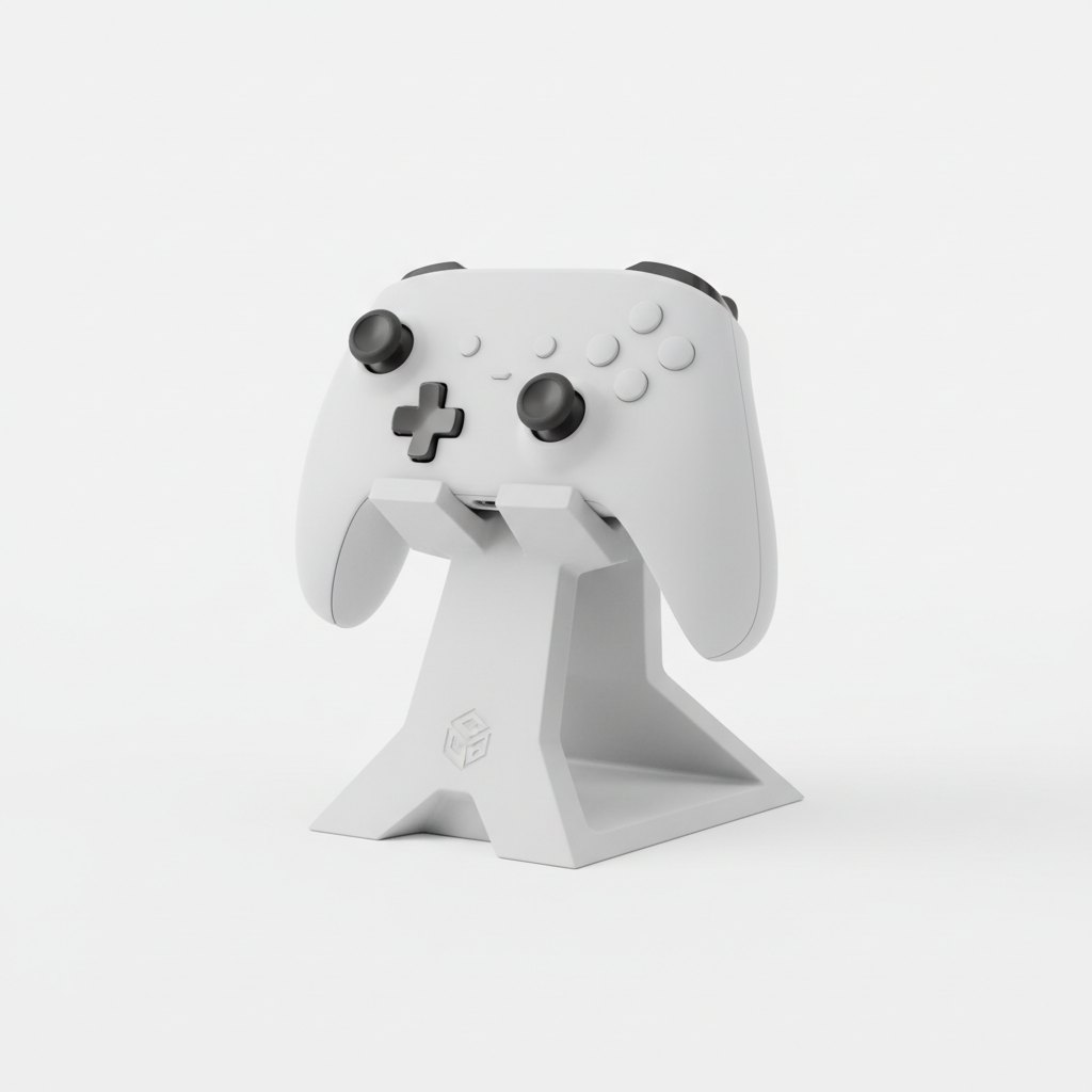Controller-Ständer Weiß 3D-gedruckt