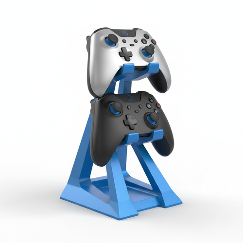 Controller-Ständer Blau 3D-gedruckt