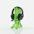 Headset-Halter Neon Grün 3D-gedruckt